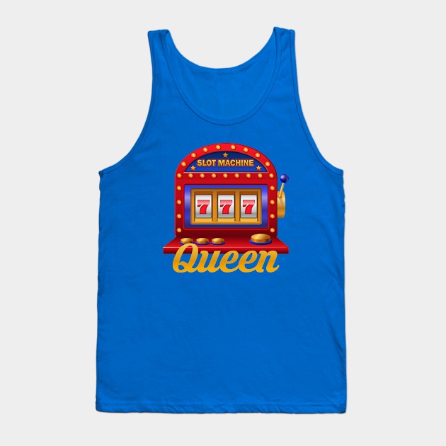 Slot Machine Queen Tank Top by balibeachart